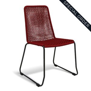 Red Rope/Charcoal Frame