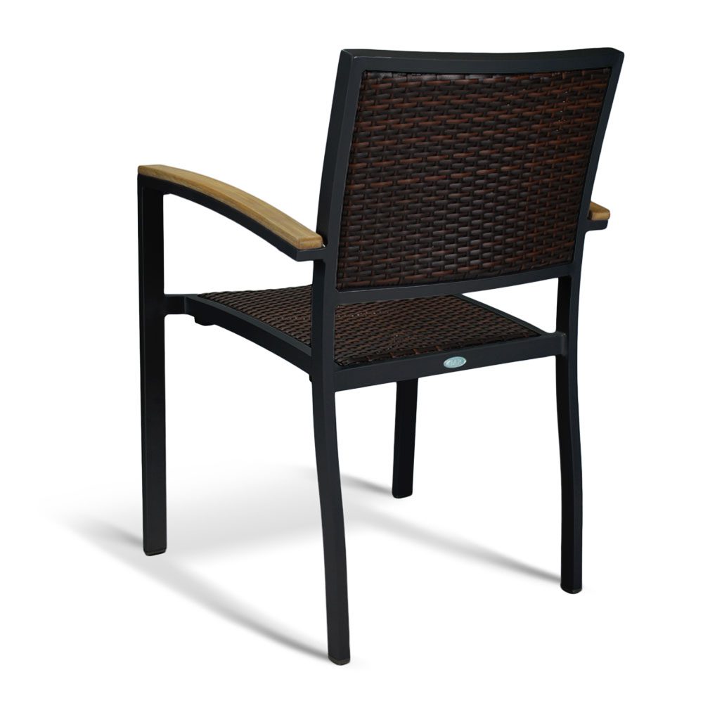 Bayhead Arm Chair Woven Resin - GAR Products