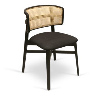 Padded Seat Cane Back
