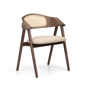 Padded Seat Cane Back